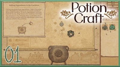 EP.01 | Potion Craft : Alchemist Simulator | Early Access