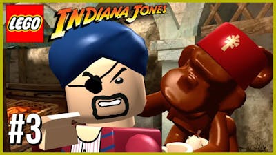LEGO Indiana Jones: The Original Adventures Walkthrough Part 3 - City of Danger