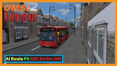 Omsi 2: Addon London ai route P4 from Brixton | ADL Enviro 200 - Stagecoach