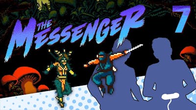 The Messenger - PART 7 - Queen of Quills BOSS FIGHT - Lets Game It Out (Quillshroom Marsh)