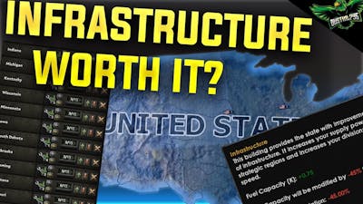 HOI4 is Upgrading Infrastructure Worth it? (Hearts of Iron 4 Man the Guns Guide)